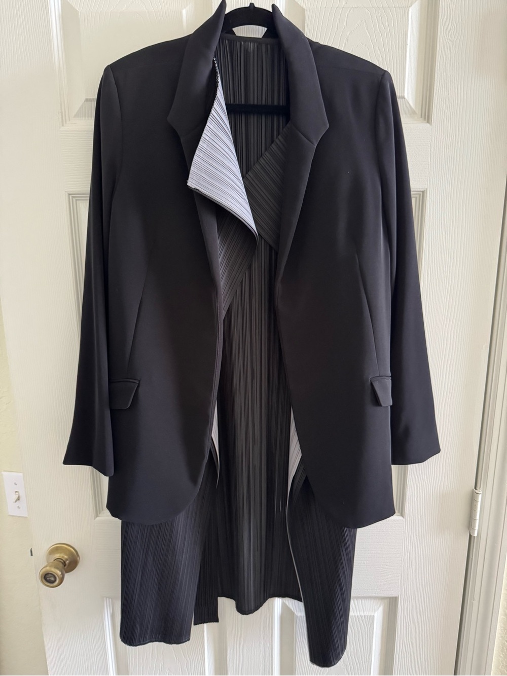 Theory Jaho Kuril Jacket Blazer Cardigan Dress Twinset Set Women's Size 10 Black